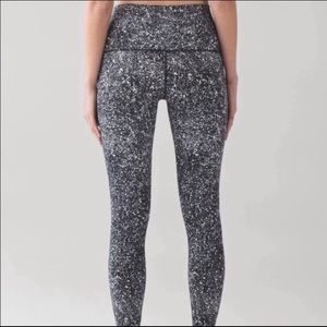 Lululemon Gold Sequin Leggings